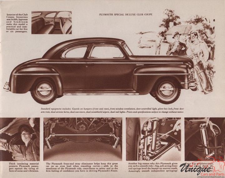 1942 Plymouth Brochure Page 21